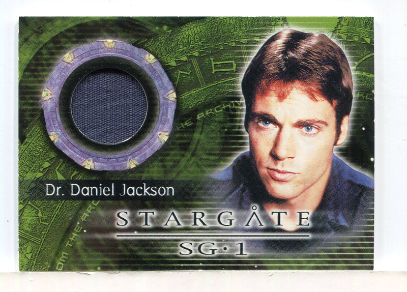 Stargate SG-1 Premiere Edition Dr. Daniel Jackson Costume Card C2