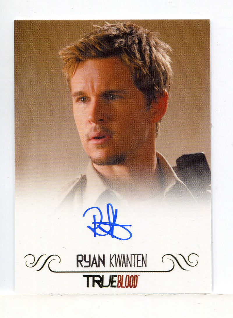 True Blood Archives Ryan Kwanten as Jason Stackhouse Autograph Card