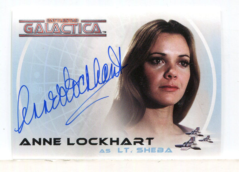 Battlestar Galactica Colonial Warriors Anne Lockhart Autograph Card A17