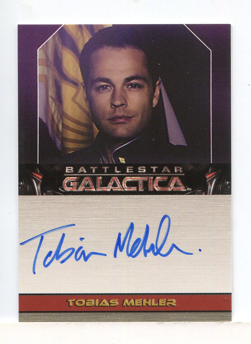 Battlestar Galactica Season One Tobias Mehler Autograph Card