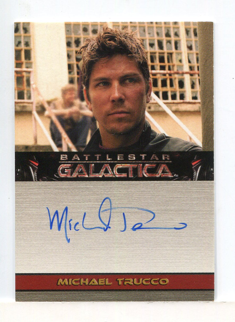 Battlestar Galactica Season Two Michael Trucco Autograph Card