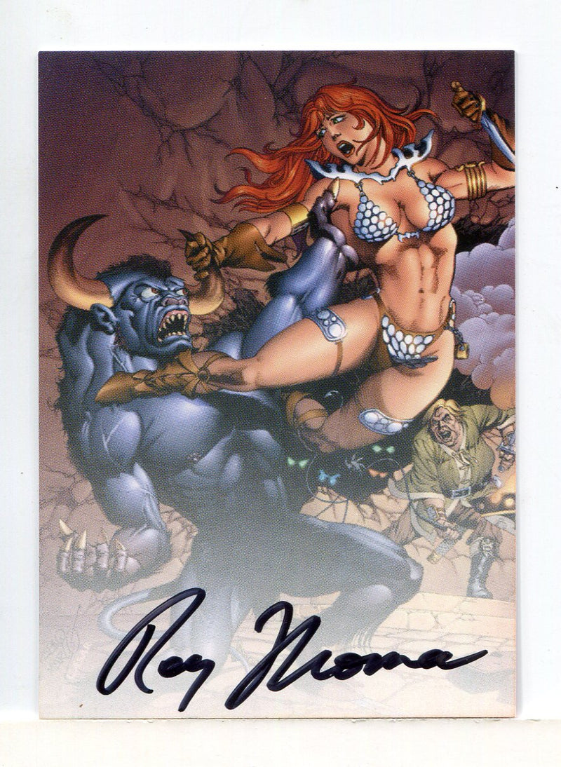 35 Years of Red Sonja Autograph Artist Card Roy Thomas Dynamic Forces 2009