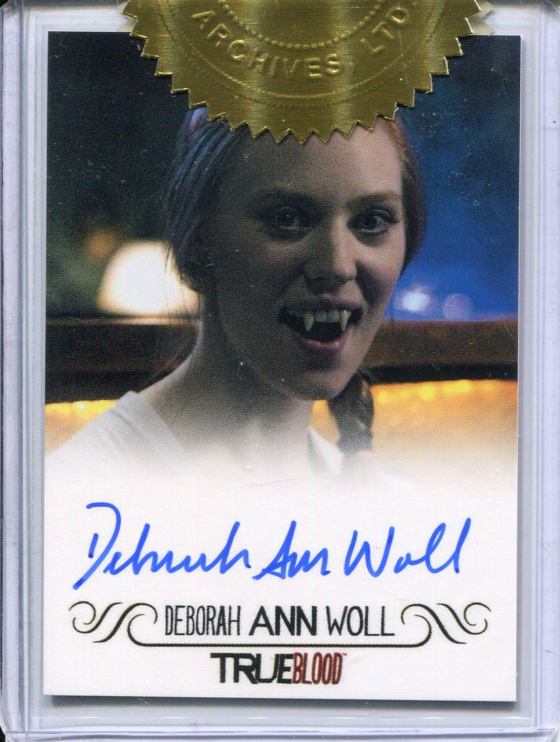 True Blood Archives Dealer Incentive Deborah Ann Woll Autograph Card