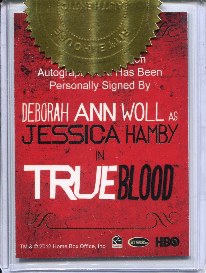 True Blood Archives Dealer Incentive Deborah Ann Woll Autograph Card