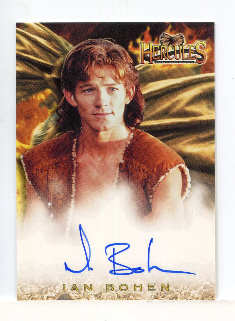 Hercules The Complete Journeys Ian Bohen as Young Hercules Autograph Card A7
