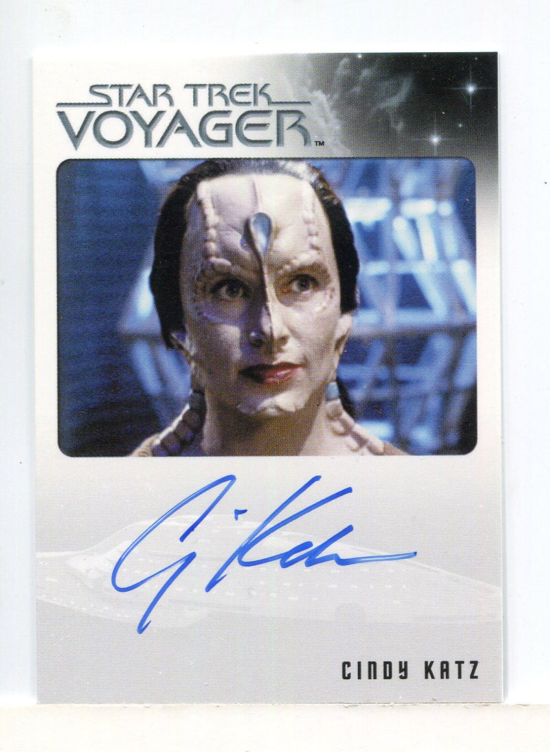 Star Trek Voyager Heroes Villains Autograph Cindy Katz as Kejal