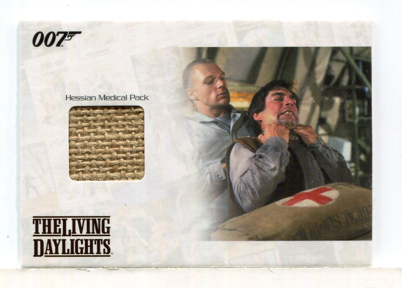 James Bond Archives 2014 Edition Hessian Medical Pack Relic Card JBR34 #282/500 - TvMovieCards.com