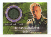Stargate SG-1 Season Seven Colonel Jack O'Neill Costume Card C22 - TvMovieCards.com