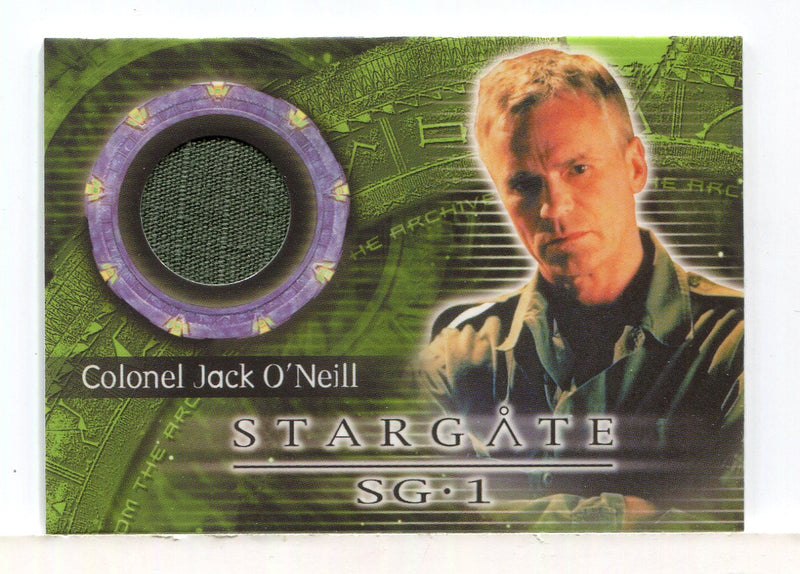 Stargate SG-1 Season Seven Colonel Jack O'Neill Costume Card C22 - TvMovieCards.com