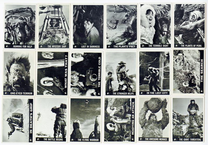 1966 Lost In Space TV Show Complete 55/55 Gum Trading Card Set Topps