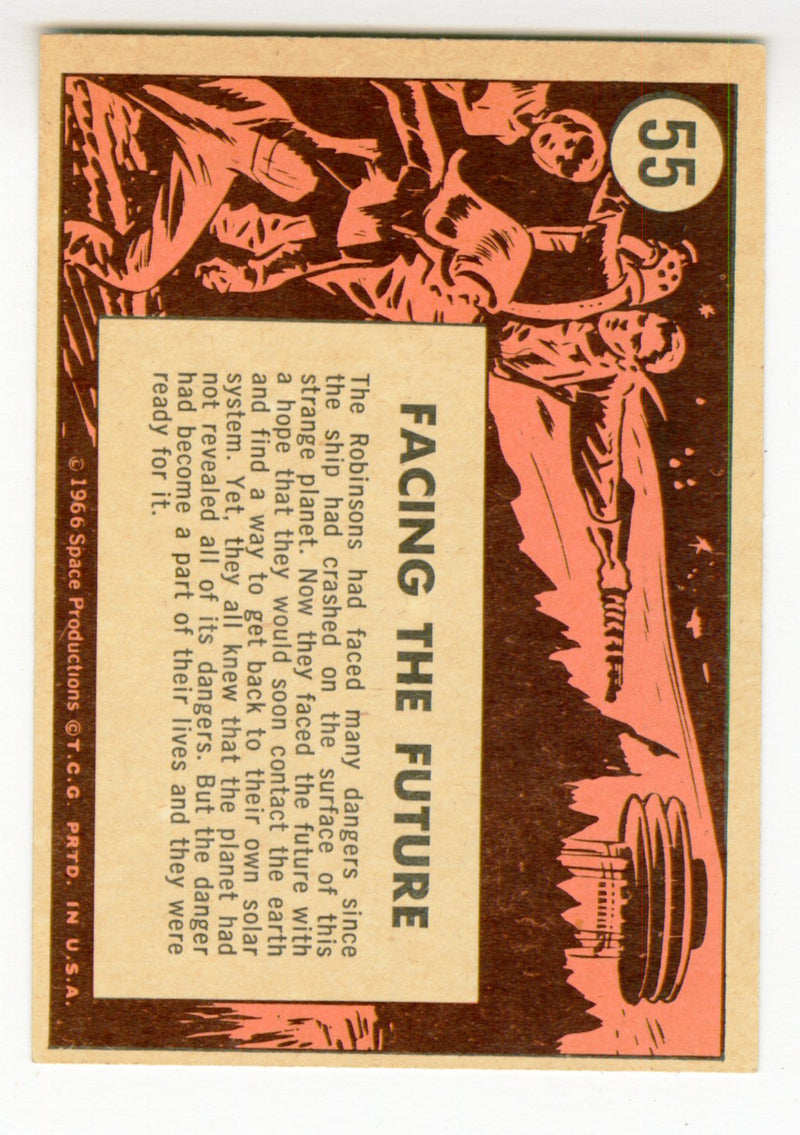 1966 Lost In Space TV Show Complete 55/55 Gum Trading Card Set Topps