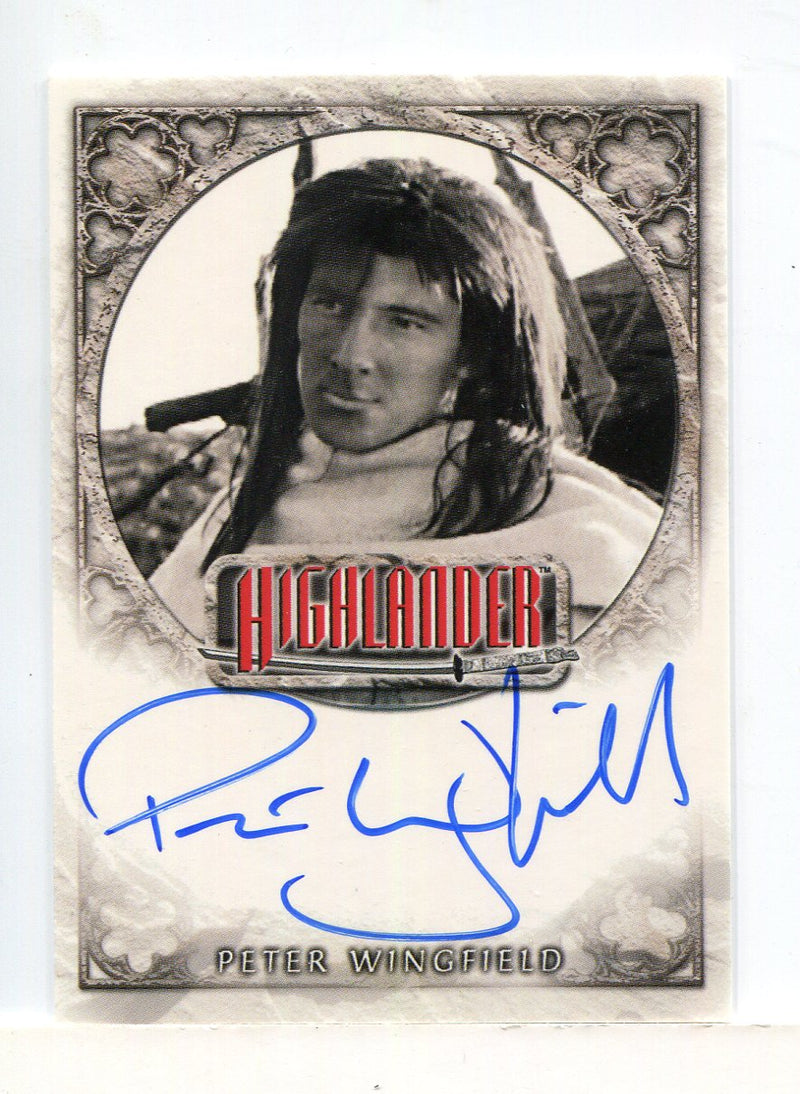 Highlander Peter Wingfield as Methos Expansion Autograph Card IA3 - TvMovieCards.com