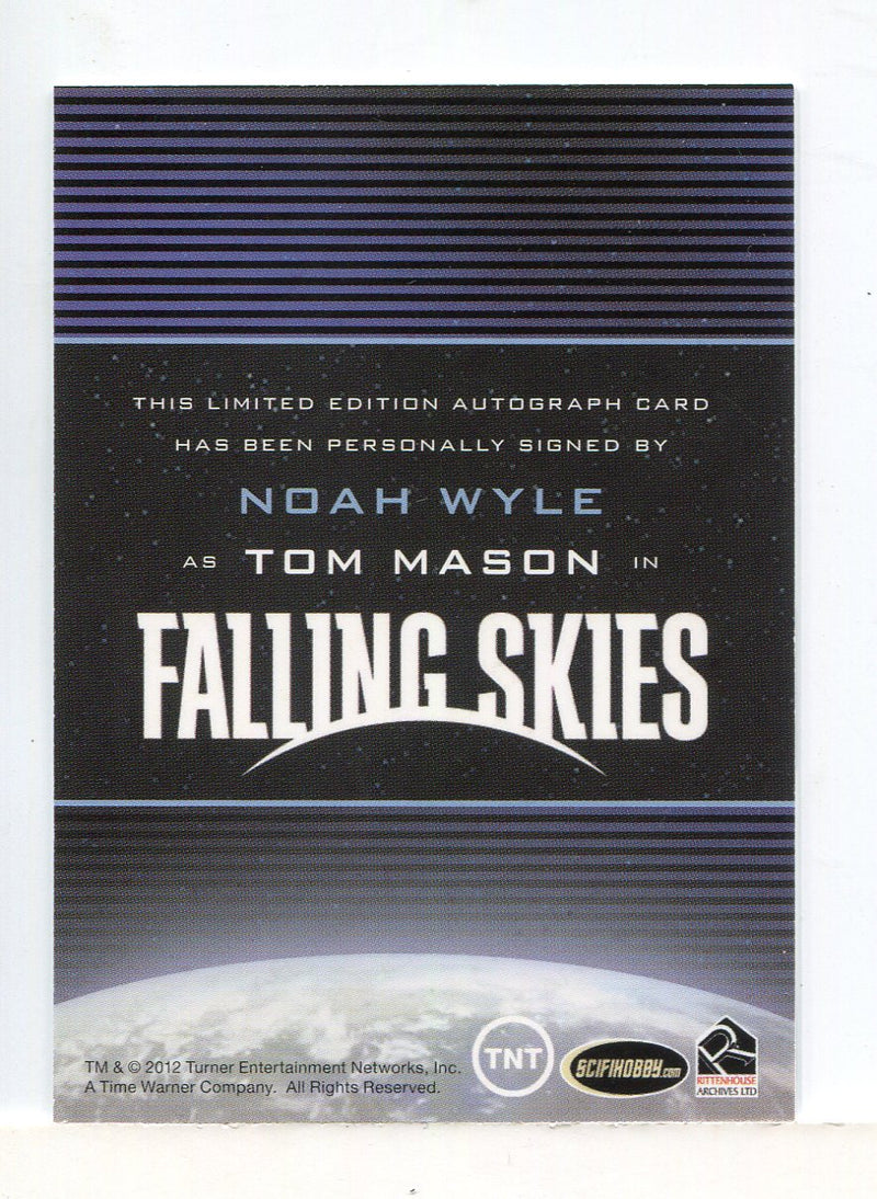 Falling Skies Season 2 Premium Pack Noah Wyle Autograph Card - TvMovieCards.com