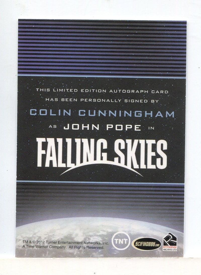 Falling Skies Season 2 Premium Pack Colin Cunningham Autograph Card - TvMovieCards.com