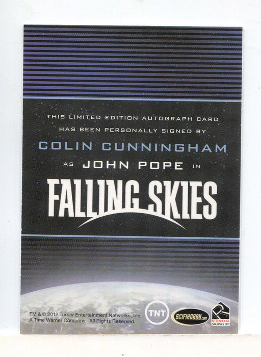 Falling Skies Season 2 Premium Pack Colin Cunningham Autograph Card - TvMovieCards.com