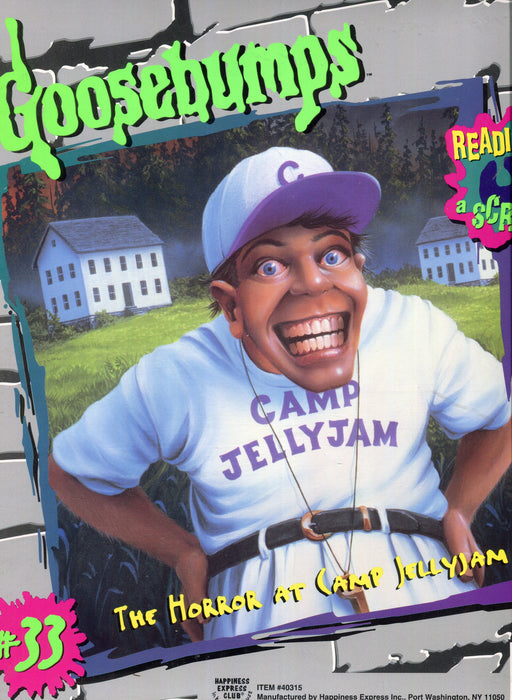 Goosebumps Horror at Camp Jellyjam Empty Trading Card Album #33 - TvMovieCards.com
