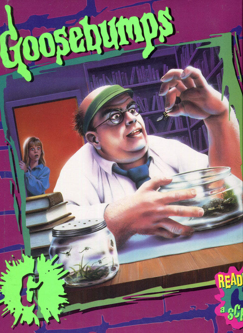 Goosebumps The Girl Who Cried Monster Empty Trading Card Album #8