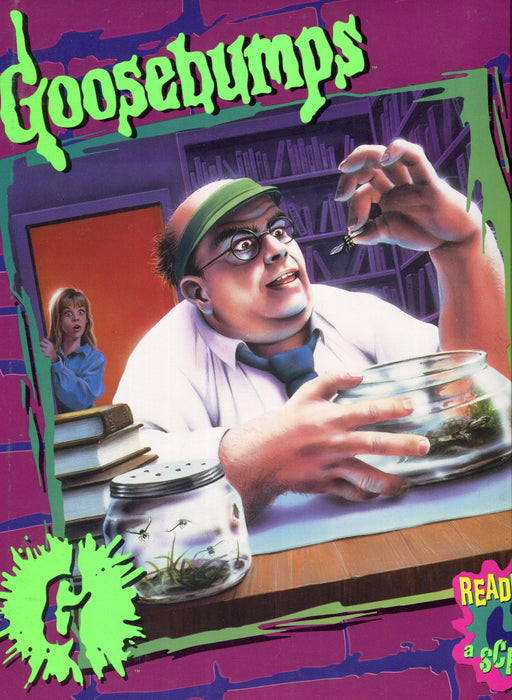 Goosebumps The Girl Who Cried Monster Empty Trading Card Album #8 - TvMovieCards.com