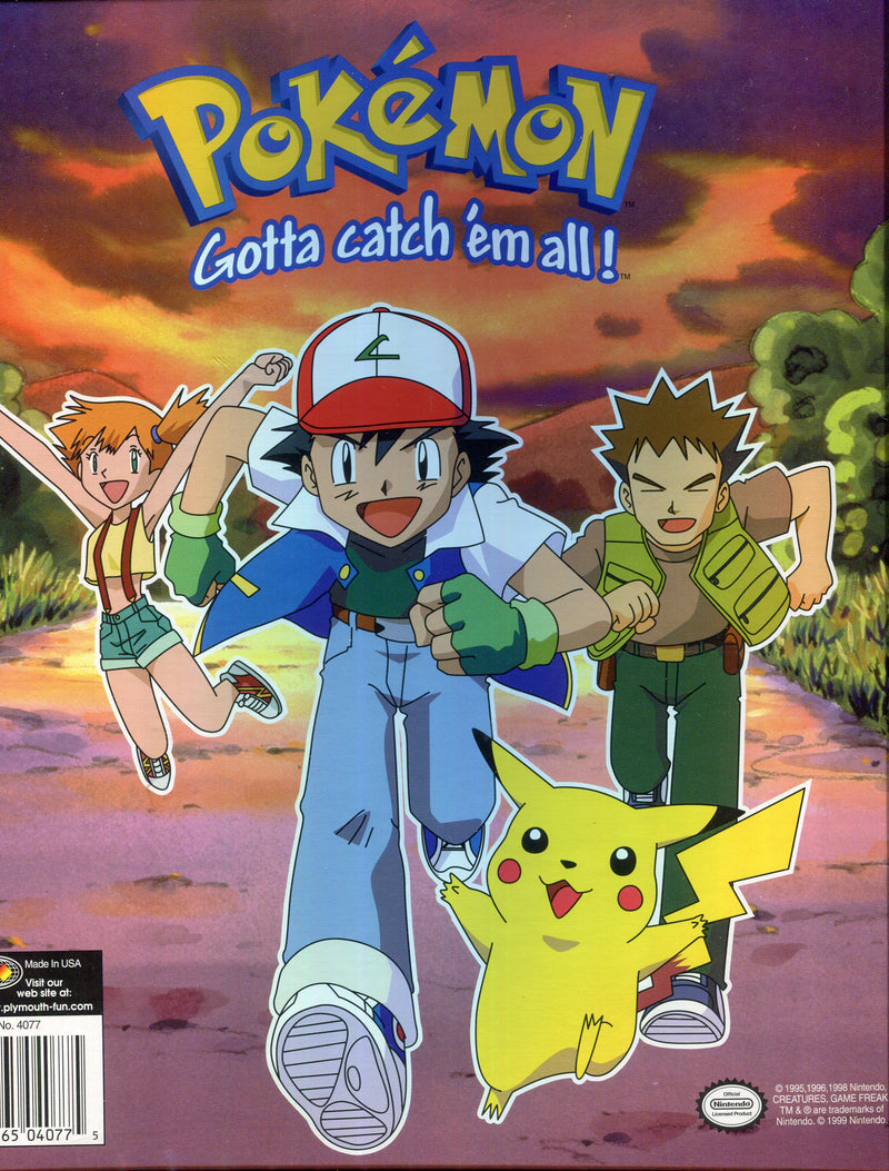Pokemon Gotta Catch 'Em All! Empty Trading Card Album 1999