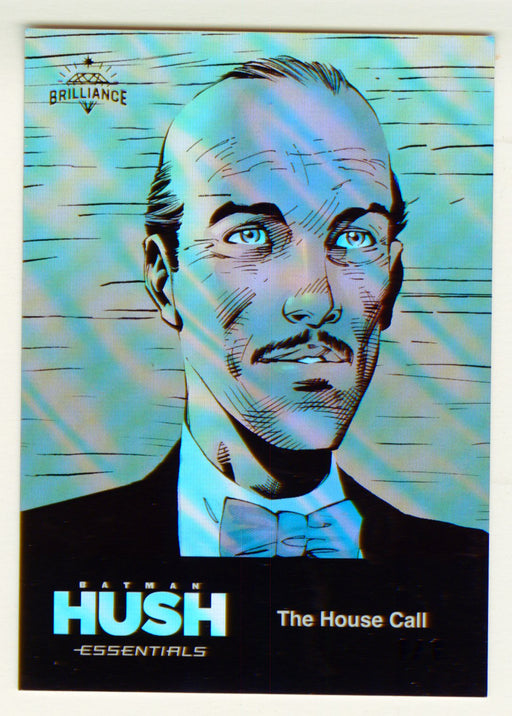 2025 Batman Hush Essentials Black Brilliance Lava Foil Card 1/1 #15 The House Call - TvMovieCards.com
