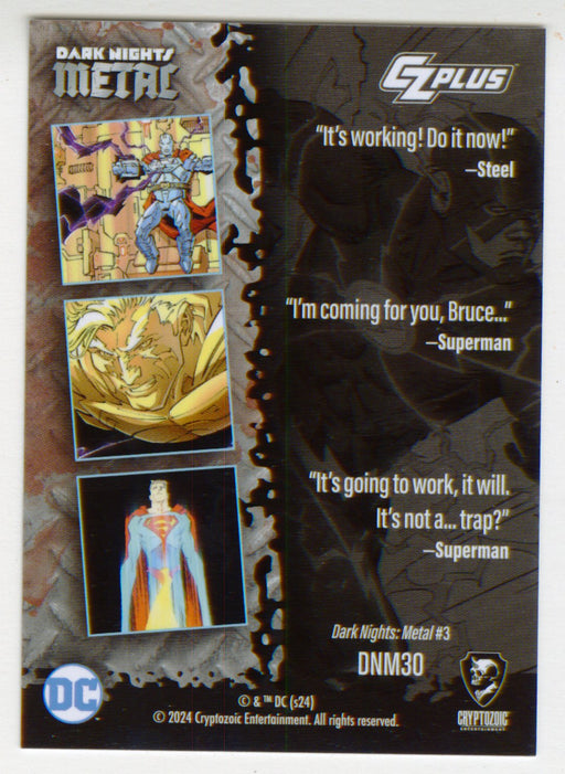 2024 Dark Metal Nights Black Brilliance Card 1/1 #30 Super-Charging the Antenna - TvMovieCards.com