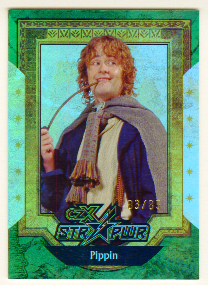 2022 Cryptozoic CZX Middle Earth Green STR PWR S09 Pippin #83/85