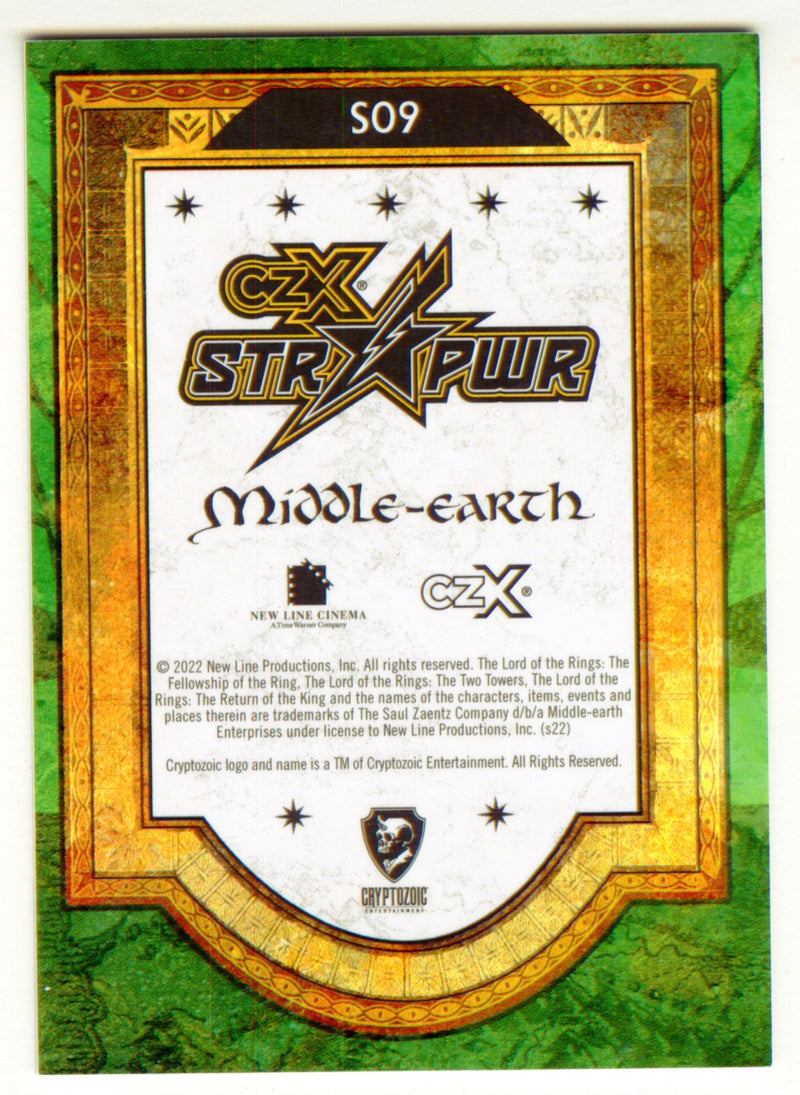 2022 Cryptozoic CZX Middle Earth Green STR PWR S09 Pippin #83/85