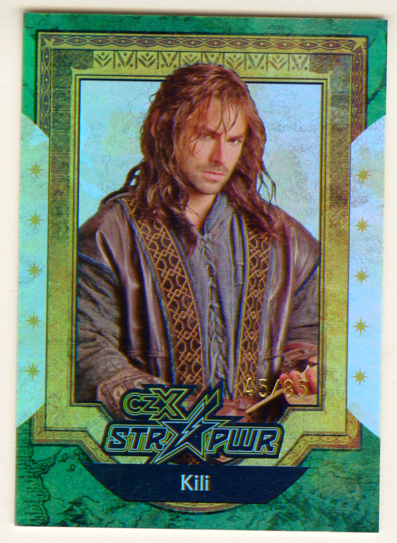 2022 Cryptozoic CZX Middle Earth Green STR PWR S20 Kili #45/85