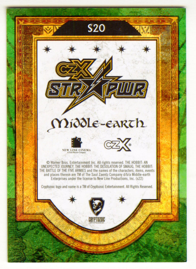 2022 Cryptozoic CZX Middle Earth Green STR PWR S20 Kili #45/85
