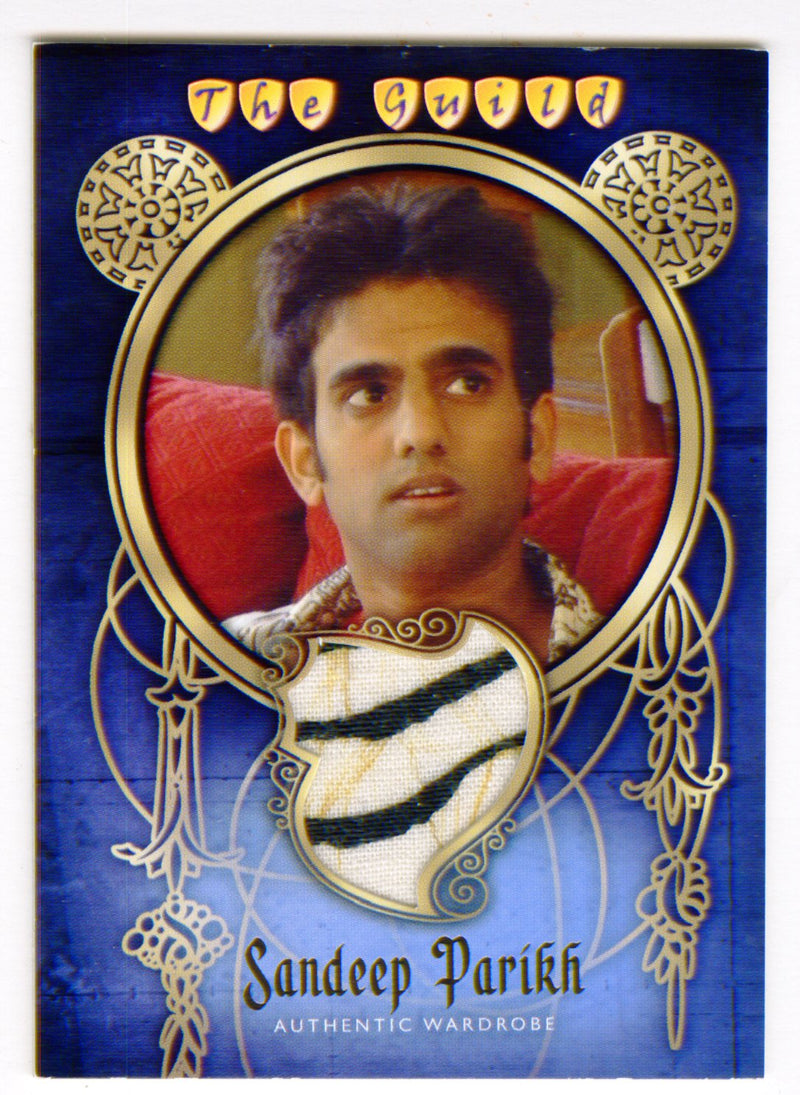 2012 The Guild Seasons 1-3 Sandeep Parikh as Zaboo Costume Card M02Cryptozoic