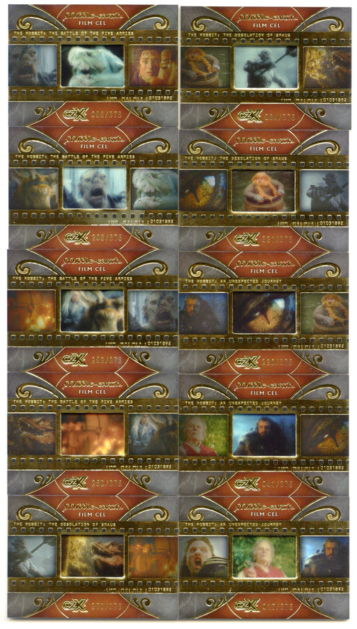 2022 Cryptozoic CZX Middle Earth Film Cel Trading Card Set F1-F19 - TvMovieCards.com