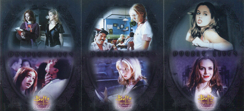 Buffy The Vampire Slayer Women of Sunnydale Box Loader Chase Card Set BL-1 BL-3