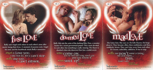 Buffy The Vampire Slayer Connections Box Loader Chase Card Set BL-1 BL-3 - TvMovieCards.com