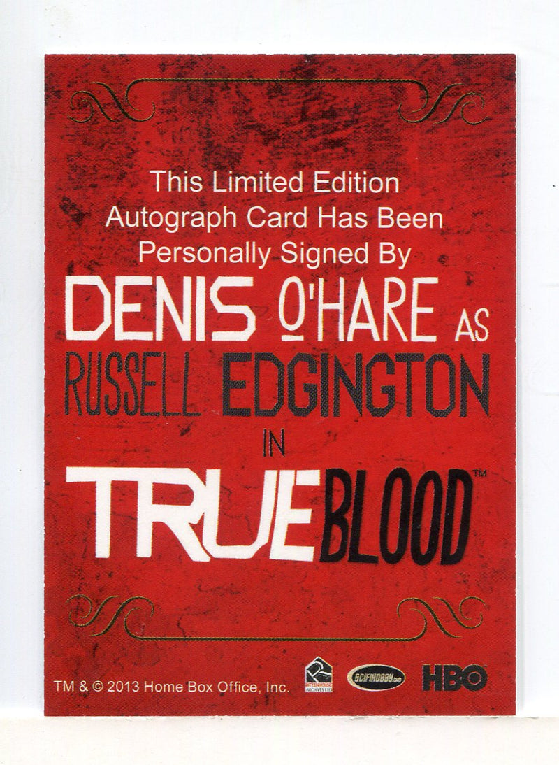 True Blood Archives Denis O'Hare as Russell Edgington Autograph Card