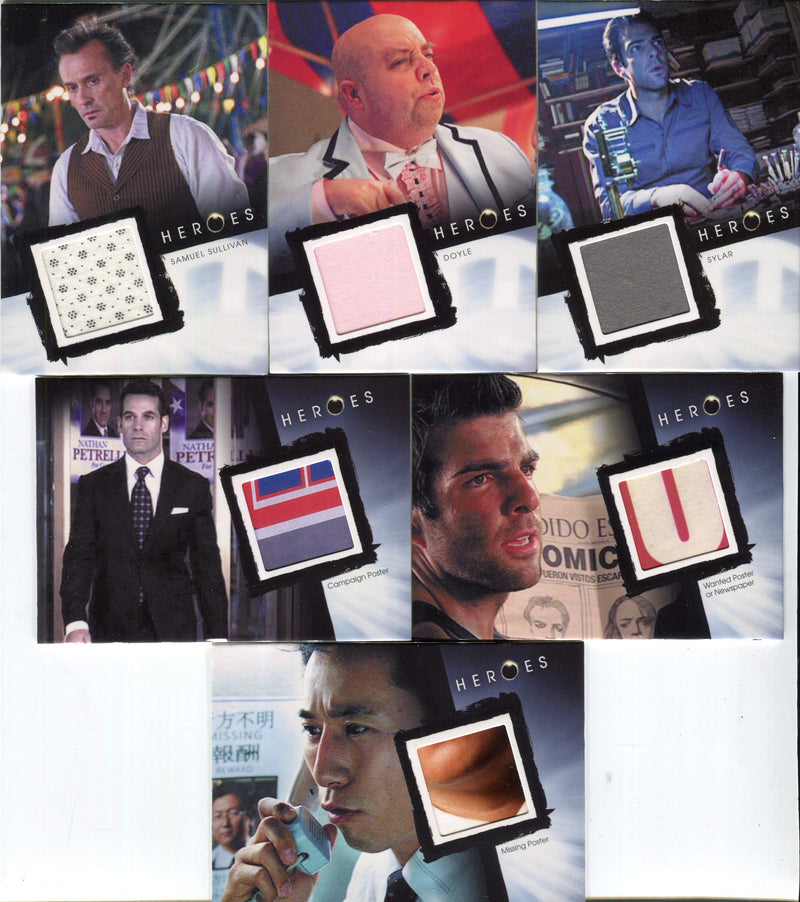 Heroes Archives Costume Card Set 15 Cards Rittenhouse 2010 Hayden Panettiere
