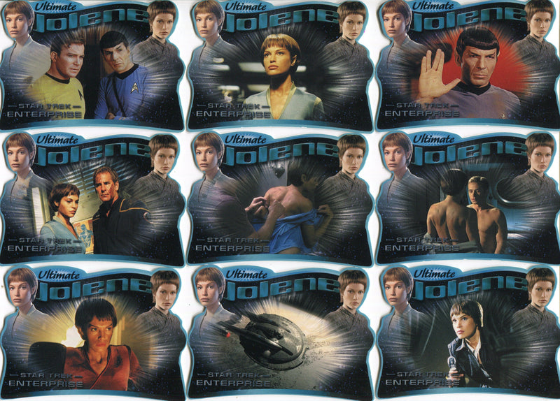 Star Trek Enterprise Season 3 Ultimate Jolene Chase Card Set J1 - J9 2004