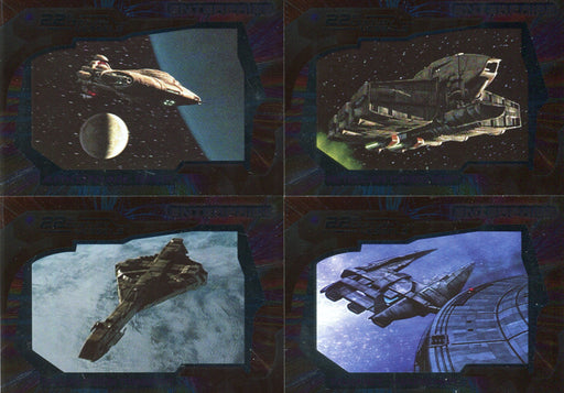 Star Trek Enterprise Season 2 22nd Century Vehicles Chase Card Set V1 - V12 - TvMovieCards.com