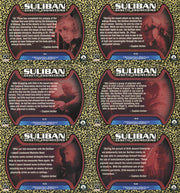 Star Trek Enterprise Season 1 Suliban Genetic Engineering Chase Card Set S1-6 - TvMovieCards.com