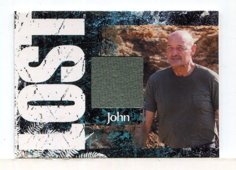 Lost Relics Terry O'Quinn as John Locke Relic Costume Card CC12 #350/350