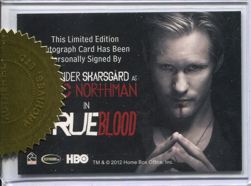 True Blood Premiere Edition Dealer Incentive Alexander Skarsgard Autograph Card