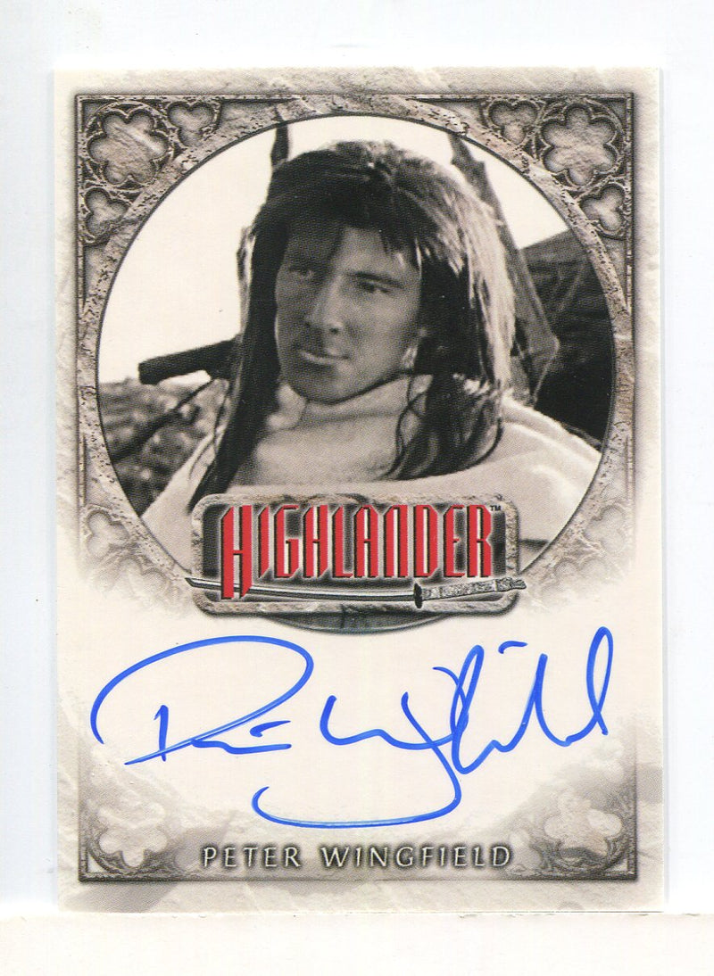 Highlander Peter Wingfield as Methos Expansion Autograph Card IA3 - TvMovieCards.com