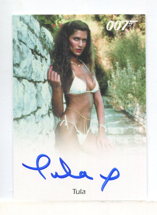 James Bond Archives Final Edition 2017 Tula Autograph Card - TvMovieCards.com