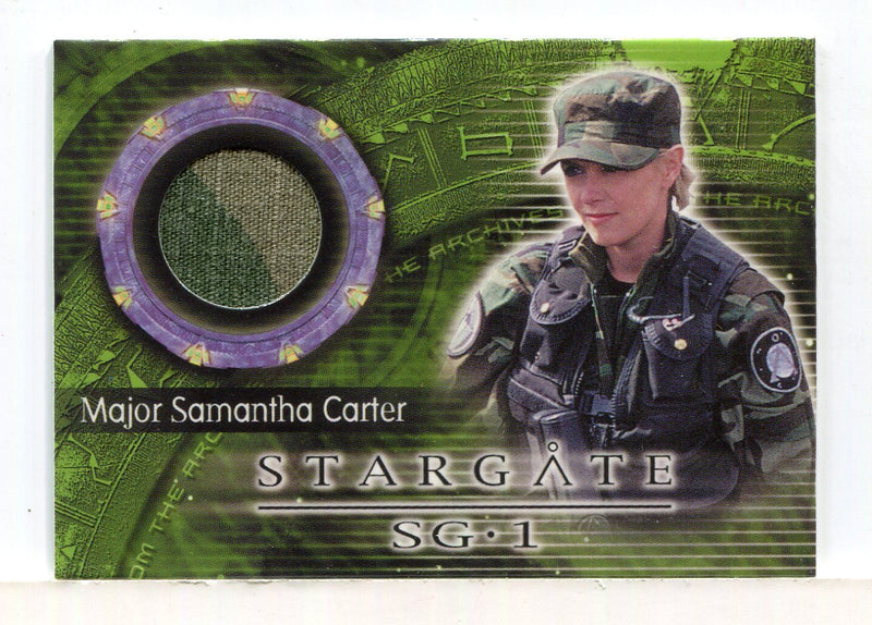 Stargate SG-1 Season Six Major Samantha Carter Costume Card C17 - TvMovieCards.com
