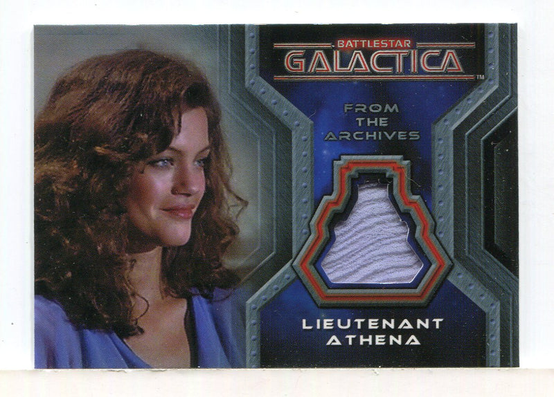 Battlestar Galactica Colonial Warriors Lieutenant Athena Costume Card CC12