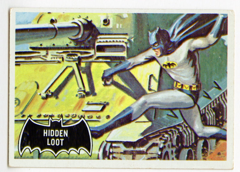 1966 Batman (Black Bat) Complete Vintage Trading Card Set 55/55 Cards Topps