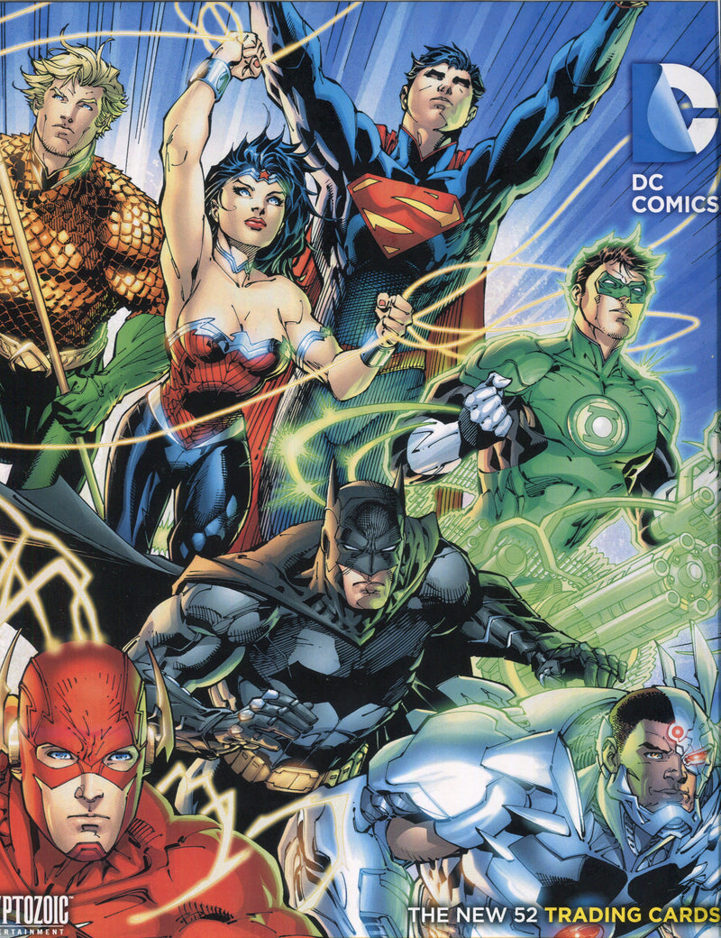 2012 DC Comics The New 52 (Empty) Trading Card Album Cryptozoic