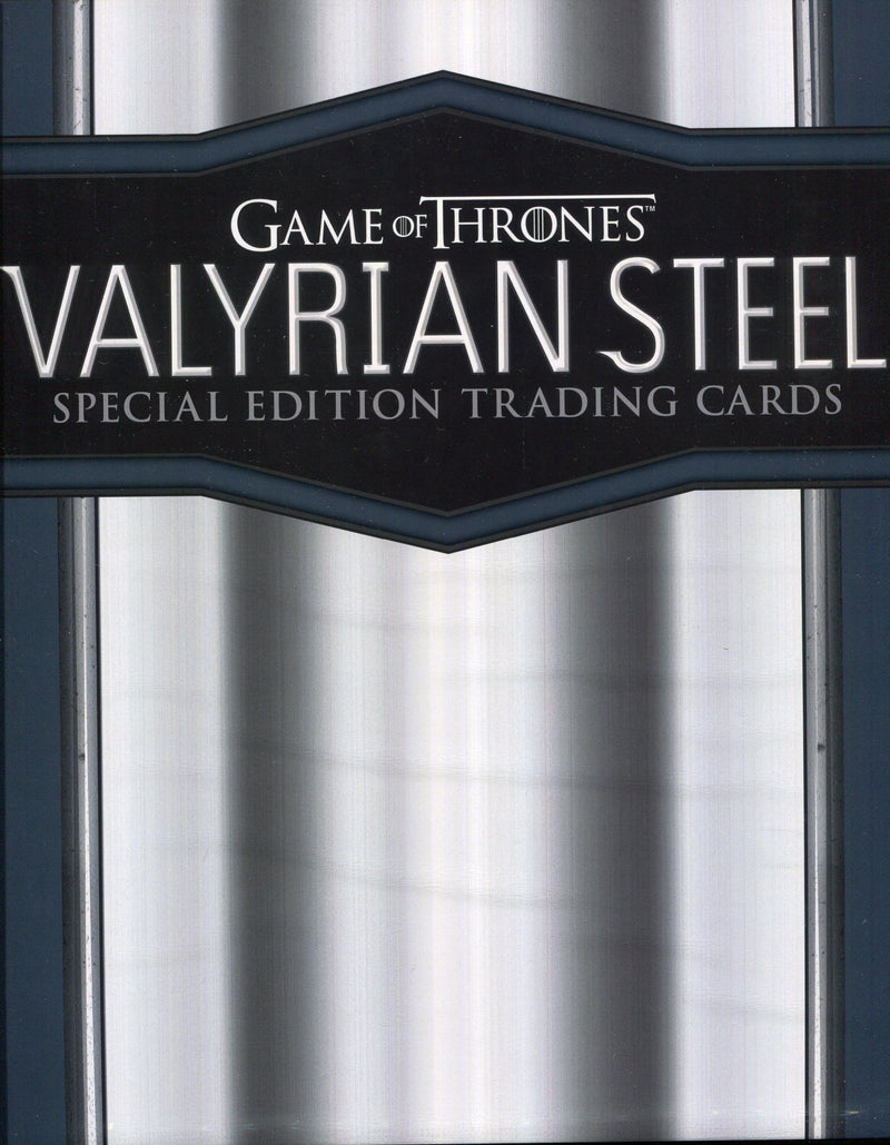 Game of Thrones Valyrian Steel Special Edition Trading Card Album + 1A