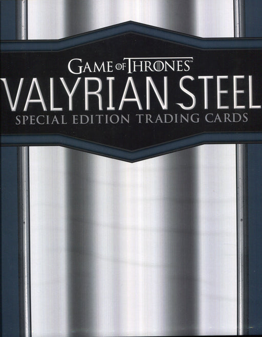 Game of Thrones Valyrian Steel Special Edition Trading Card Album + 1A - TvMovieCards.com