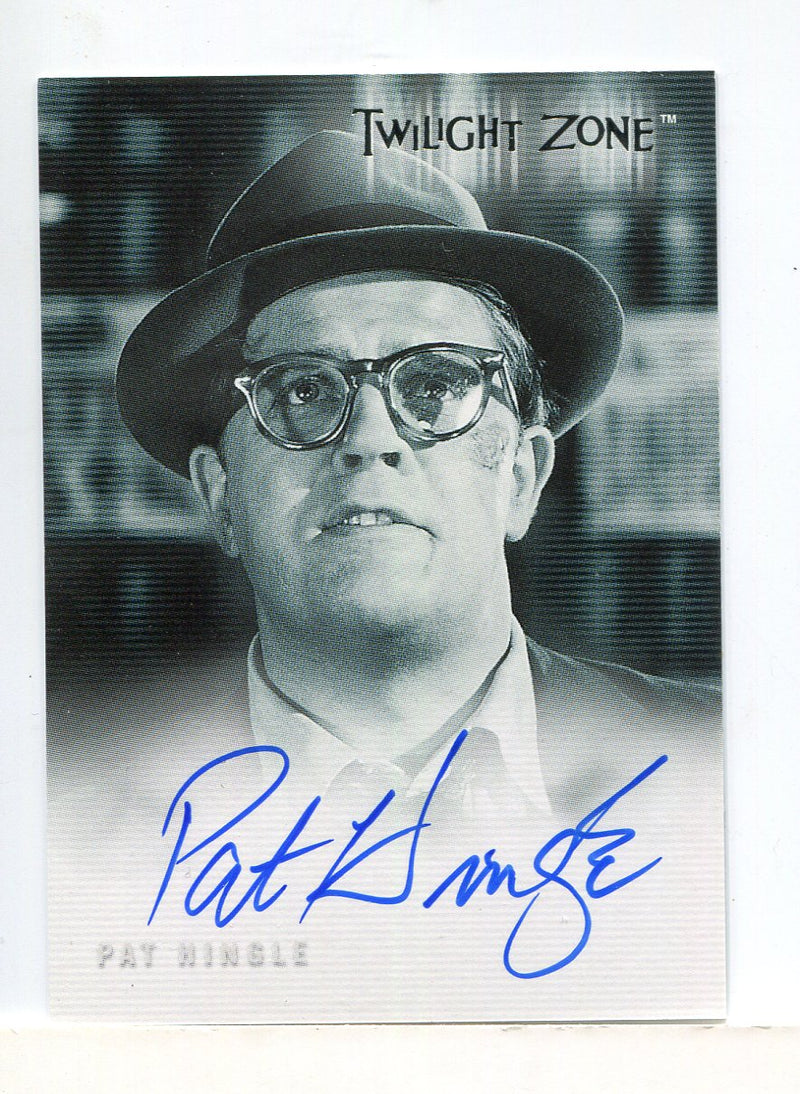 Twilight Zone 2 The Next Dimension Pat Hingle Case Topper Autograph Card A-38