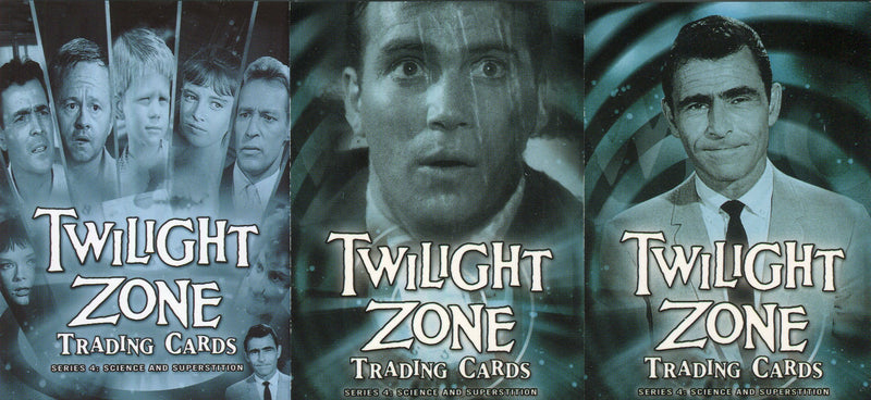 Twilight Zone 4 Science and Superstition Promo Card Lot 3 Cards